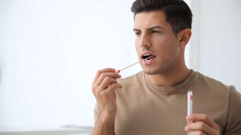 Father Paternity Test Swab | Miami Beach Notary