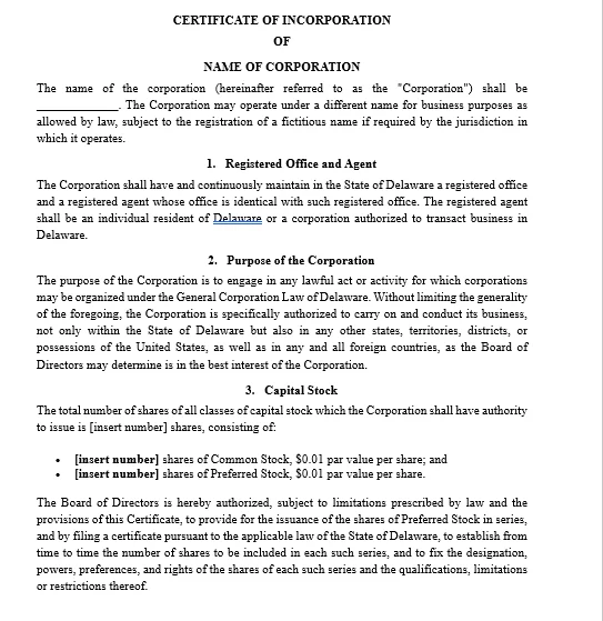 Apostille Services 6 Delaware Document